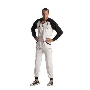 Black & White Sport Utility Adult Pajamas
